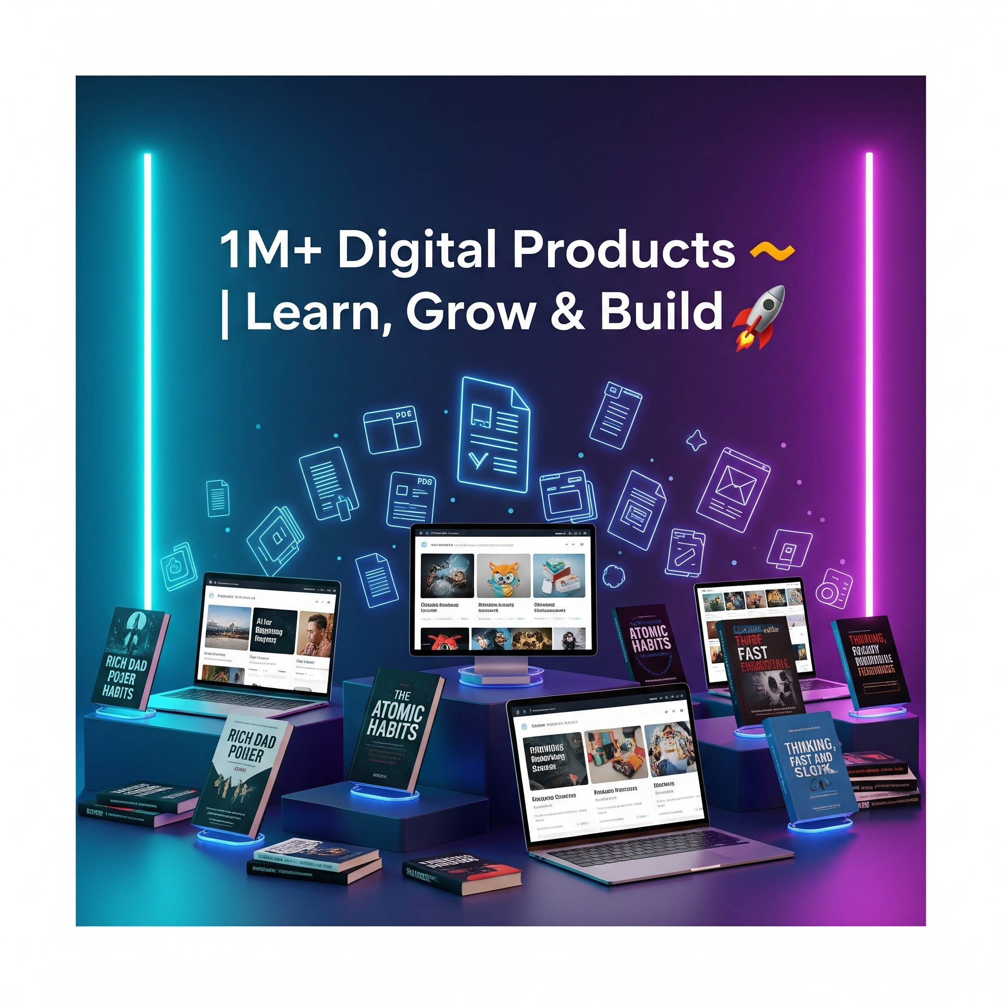 1M+ Digital Products Mega Bundle – All-in-One Business Growth Pack 🚀